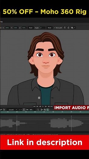 Pro Moho 360° Character Rig | Animation Ready