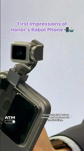 First Impressions of Honor’s Robot Phone