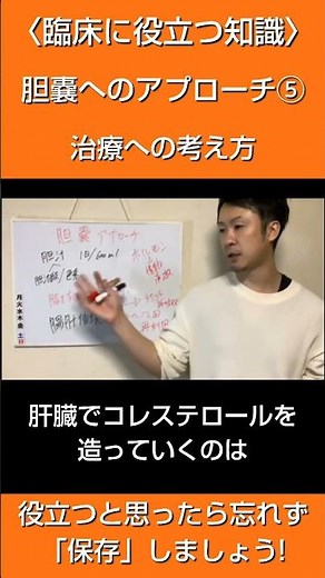 臨床に役立つ知識 胆嚢へのアプローチ⑤ 治療への考え方