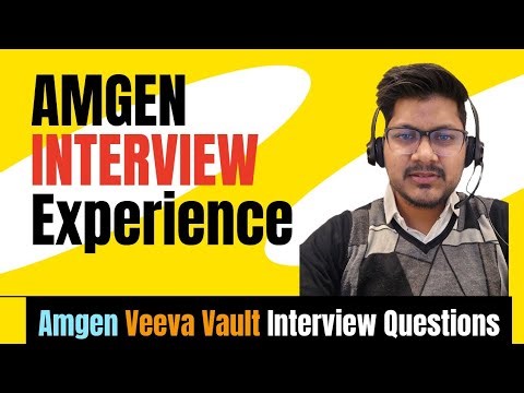 My Amgen Interview Experience | Amgen Interview for Veeva Vault | Veeva Vault Amgen Interview Ques