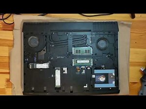 Laptop Alienware 15 R3 - how to upgrade memory and replace SSD disk