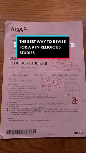 How to revise for a 9 in Religious Studies. Follow me for more tips and tricks. #school #2023 #revision #gcses #ukschool #worksmarternotharder #gcserevision #studywithme #gcsetutor #trending #viral #fyp #gcse2023 #revisiontips #gcse #revisionhelp #activerecall #studytok #newyearnewmio #studyhacks #religiousstudies #re #rs