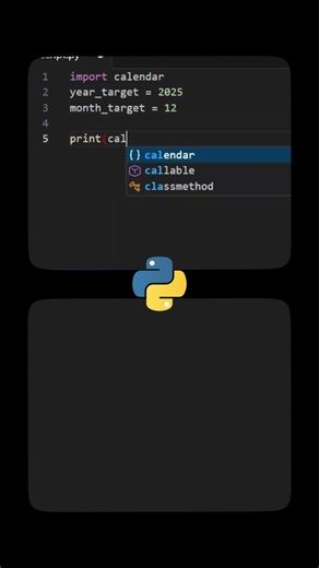 Crea un calendario funcional con solo 3 líneas de código