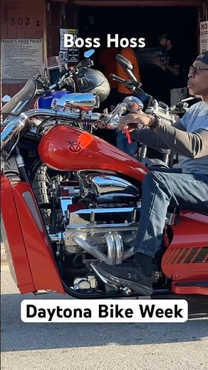 Boss Hoss Pure V8 Sound | Daytona Bike Week 🔥#daytonabikeweek #bikelife #biker #harleydavidson