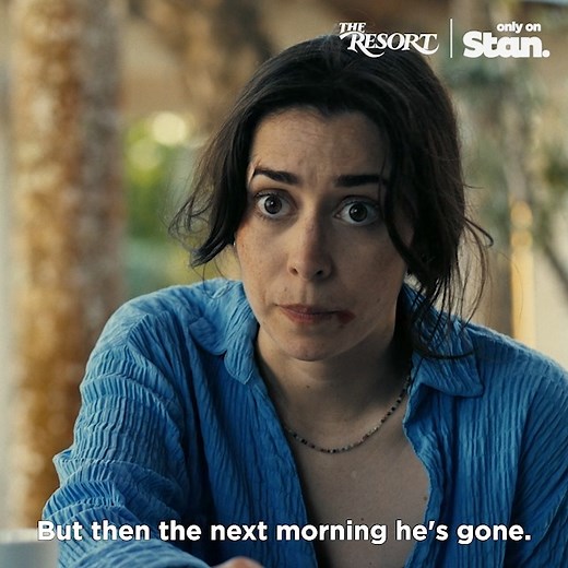 436K views · 1.5K reactions | Their vacation will take them on an unexpected trip. Starring William Jackson Harper and Cristin Milioti, and from the creators of Palm Springs and Mr. Robot, the brand new series The Resort premieres July 29, only on Stan. | Stan. | Facebook