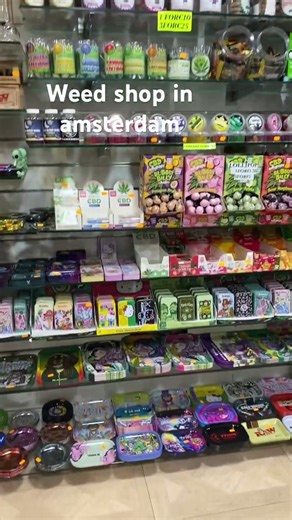 WEED shop in Amsterdam!!