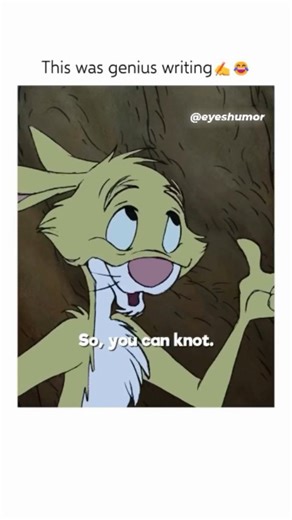 Eyeshumor on Instagram: "🍯 Interesting Fact: Winnie the Pooh (2011) – The Return to Classic Charm — This 2011 film marked Disney’s deliberate return to the original, gentle storytelling and classic hand-drawn 2D animation style that made the 1977 film a beloved classic. The writers focused heavily on the witty, yet often confused, philosophical wordplay (like the running “knot/naught” joke in this clip) established by author A.A. Milne. This focus on intellectual humor and timeless charm, rathe