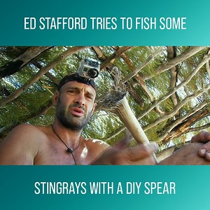 1.6M views · 6K reactions | Ed has been left completely alone in the remote coast of Western Australia with nothing but a camera to film himself. After building a shelter and finding water, he has decided to make a spear and try to catch some fish. Watch more Marooned with Ed Stafford on discovery+: https://bit.ly/3QNmVw2 | Love Adventure | Facebook