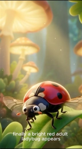 From Egg to Ladybug – A Tiny Miracle! #education #ladybug #life cycle of lady bug #animykids
