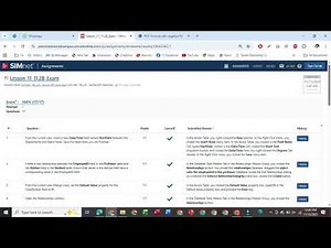 Lesson 11-11.2B Exam | Lesson 11 Access 2 Exam