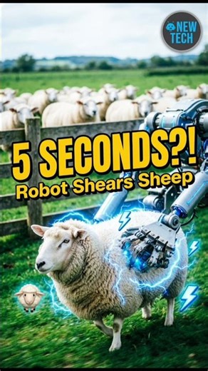 This Machine Shears a Sheep in 5 SECONDS! 😱🐑 #Shorts