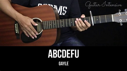 Abcdefu - Gayle | EASY Guitar Tutorial with Chords / Lyrics