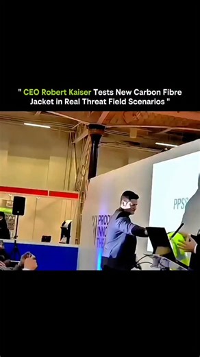 SCIENCE | FACTS | BEYOND | HISTORY | on Instagram: "This isn’t a fashion demo — it’s a real-world engineering stress test. CEO Robert Kaiser personally stepped into controlled threat-field scenarios to prove how advanced materials perform when failure is not an option. 🧵 What makes the jacket different • Built using layered carbon fiber composites • Combines extreme strength with lightweight flexibility • Designed to absorb and disperse impact energy 🧪 Why real testing matters • Lab tests can’