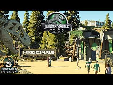 Building a Therizinosaurus Habitat in Standard Mode! | Jurassic World Evolution 3