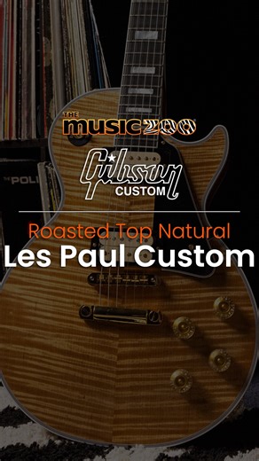 We’re 𝐅𝐈𝐑𝐈𝐍𝐆 𝐓𝐇𝐈𝐍𝐆𝐒 𝐔𝐏 🔥🔥🔥 today with a very cool Music Zoo spec’d Les Paul Custom with a torrefied flame maple top, double classic whites and beautiful gold hardware to match.⁣ ⁣ Watch now as Jordo unveils this Made 2 Measure 𝐑𝐈𝐏𝐏𝐄𝐑 that sounds as sweet as it looks and 𝐇𝐈𝐓 𝐔𝐒 𝐔𝐏 to make it all yours: 516-626-9292 or shop online at www.themusiczoo.com! | The Music Zoo