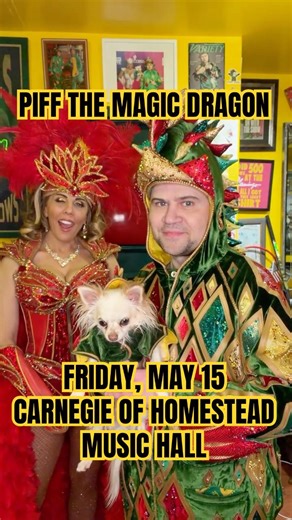 Piff the Magic Dragon is Landing in Munhall, PA