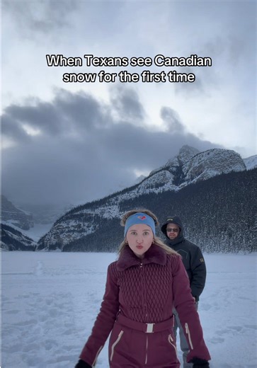 The most magical place on earth, I’ve been to Banff twice in the last 4 months and I honestly can’t wait to come back for the summer! Highly recommend! #lakelouise #banff #wintertrip #skioutfit #snow Yes we are DINKS acting like full children 😂