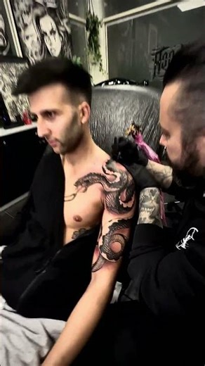 Snake tattoo by Adriano El General @ Mi Vida Loca Tattoo ♛𝙄𝙣𝙛𝙤3381512856 #chicanotattoo