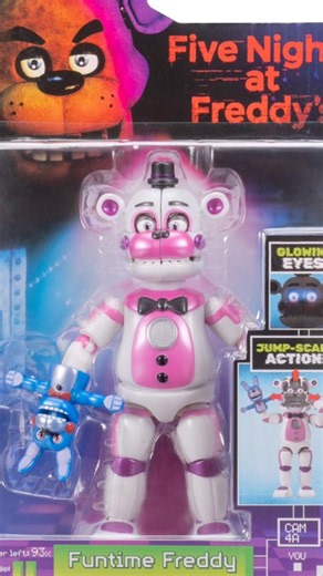 FIRST LOOK inbox Jazwares FNAF world of Funtime Freddy figure