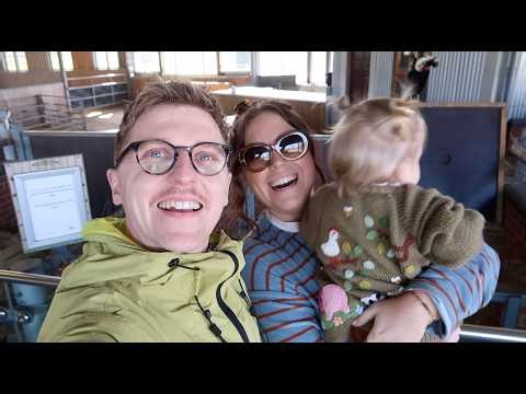 A day at the farm, baking with Dot, a garden update & a spring clean.