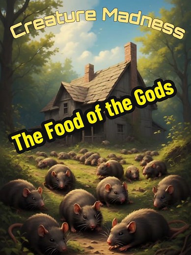 The Food of the Gods (1976) - Creature Madness The creature feature for Creature Madness this week was chosen by @Karen and it was the 1976 film The Food of the Gods. Check it out. #askewedreviews #creaturemadness #horrortok #filmtok #thefoodofthegods @horrormadness0055 @Sinister Scripts Podcast🏳️‍🌈 @T-Shirt Junkie @Bambi @Ameriah Rain 📚 & 🎥 🦇 @𝕲𝖍𝖔𝖚𝖑𝖋𝖗𝖎𝖊𝖓𝖉 🦇🖤