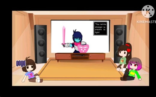 Frisk和Chara反应Frisk vs Kris