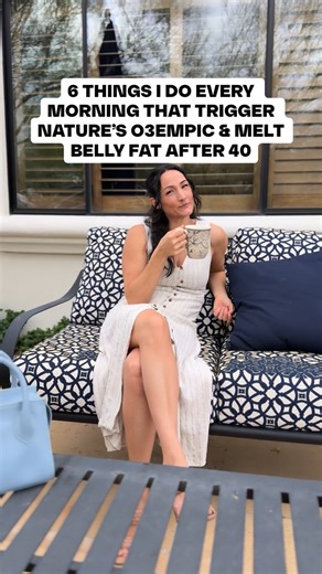 Samantha Jane' Prestenbach on Instagram: "The 6️⃣ things 👇 Before I learned this rhythm, I was living off coffee and chaos until noon — wondering why my hormones, hunger, and fat loss felt completely off. 1️⃣ Cinnamon Coffee (5 AM habit) I drink black coffee with cinnamon — not a “latte.” Cinnamon improves insulin sensitivity, steadies cortisol, and boosts your body’s natural GLP-1 (your fullness hormone). Yes, I have my coffee first. Yes, I still have abs. It’s not the coffee — it’s the