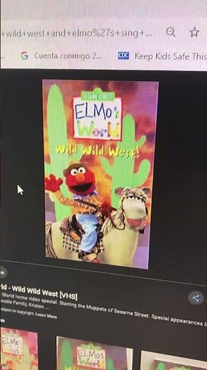 Elmo’s world, wild wild West ￼