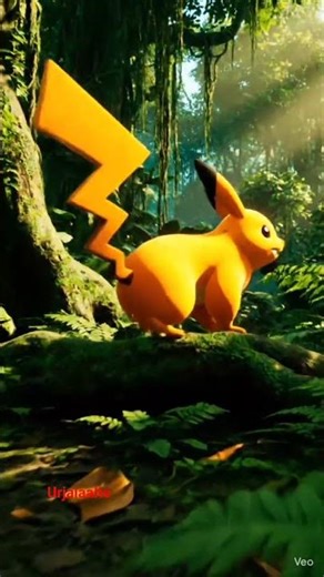 cute 🥰 Raichu in Jungle #pokemon #bts #shorts #shortsviral #raichu #pokemon