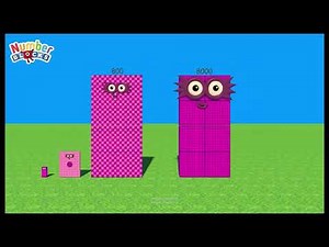 Numberblocks Comparison 8 80 800 8000 80000 800000 8000000 Standing Tall time numbersquare