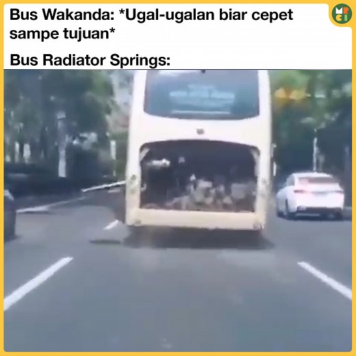 bus radiator springs: bawa santai aja ga sih | Meme & Rage Comic Indonesia