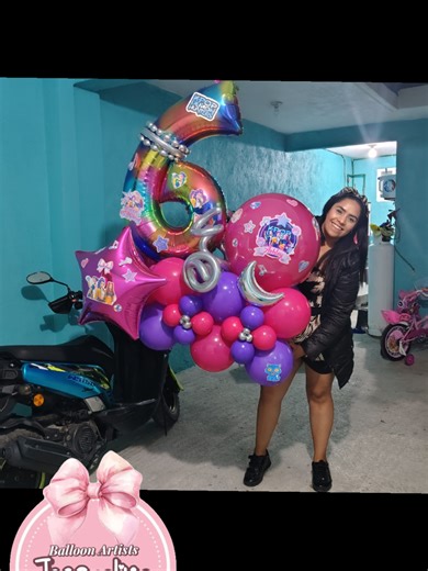 #Ballon_Art_Jacqueline #guerreraskpop #boquette💗 Decoración de globos
