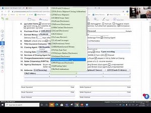 Writing an Offer in Transaction Desk (NWMLS) Part 2