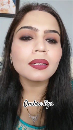 How to create Ombre lips || Glam by Neeru || #shorts #viral #trending #ombrelips