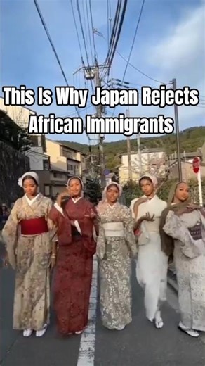 Japan Might Reject African Immigrants Because of This #shorts