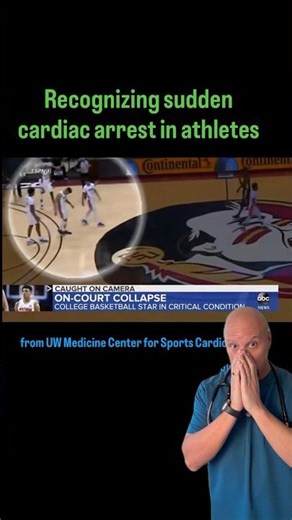 Sudden cardiac arrest in athletes❤️‍🩹🏥