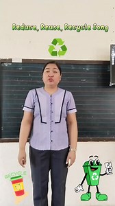 3.6K views · 78 reactions | Reduce, Reuse, Recycle Song #teacherjob #teacherlife #teacher #education | Teacher Anne | Facebook