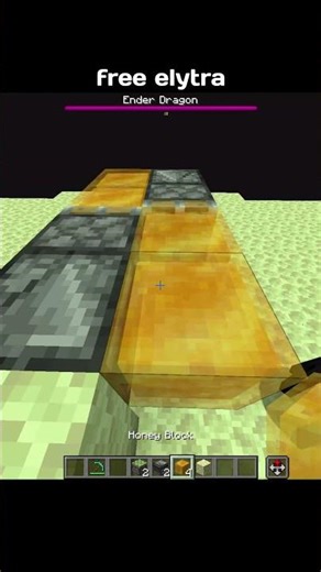 Minecraft Easy Elytra Trick 🔥 #shorts #minecraftshorts