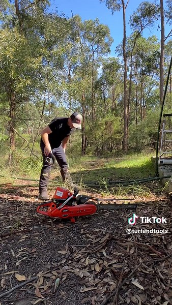 Innovative Chainsaw Techniques for Trench Creation