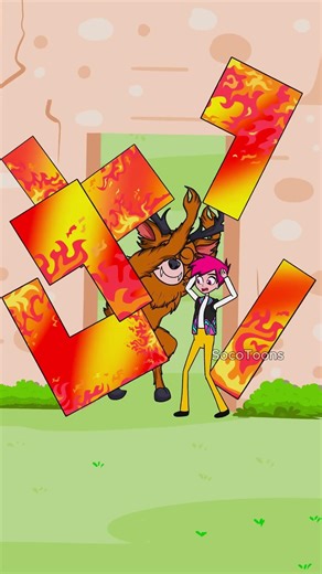 HOT vs COLD Block Puzzle Challenge: Help Rumi Escape from The Deer | KPop Demon Hunters