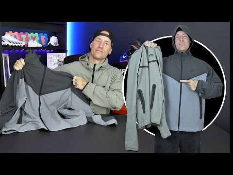 Unboxing/Reviewing The Nike Tech Woven Full Zip Jacket (On Body)