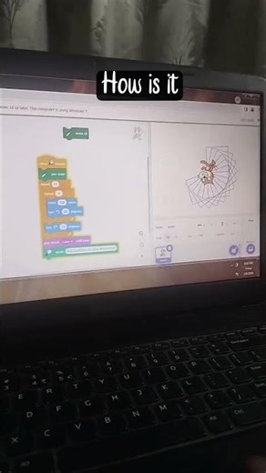 open scratch and copy my script