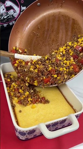 Cornbread Taco Casserole