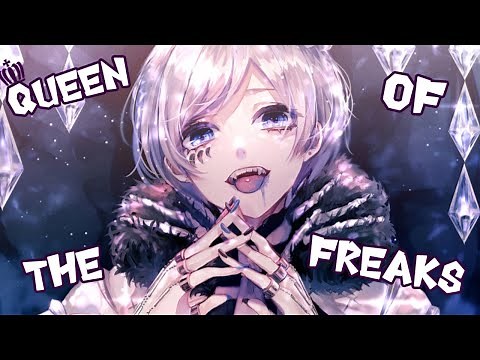 Nightcore - Queen of the Freaks [Lyrics] (Male.Ver)