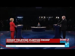 REPLAY - Présidentielle US : revoir le 1er Débat Clinton vs Trump en intégralité