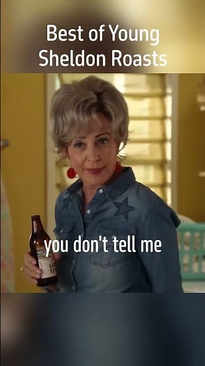 Young Sheldon's Funniest Roasts That Make You LAUGH! #youngsheldon