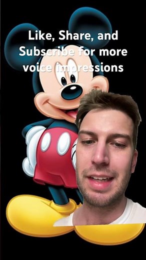 Mickey Mouse Voice Impression