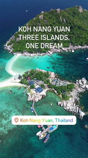 210 reactions · 20 shares | Koh Nang Yuan is straight out of a dream...