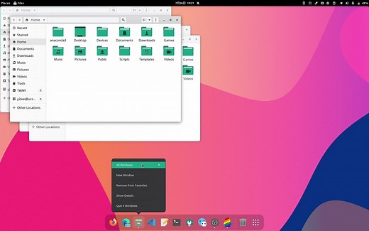 Dash-to-Dock已经完美适配gnome40，丝滑无比，极其舒适