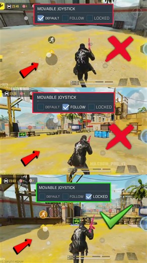 ✅ Best Movable Joystick settings in CODM BR 🔥💯 Codmobile Tips and Tricks #shorts #codmbr #codmiphone